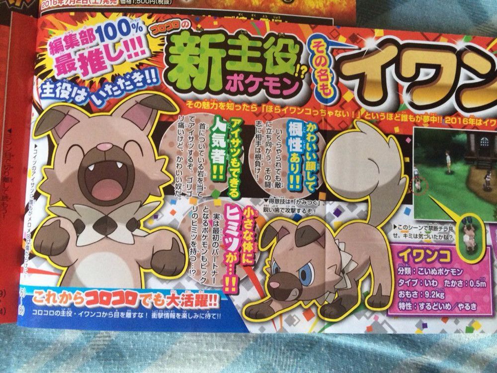 pokemon sun moon iwanko.jpg pokemon sun moon iwanko.jpg